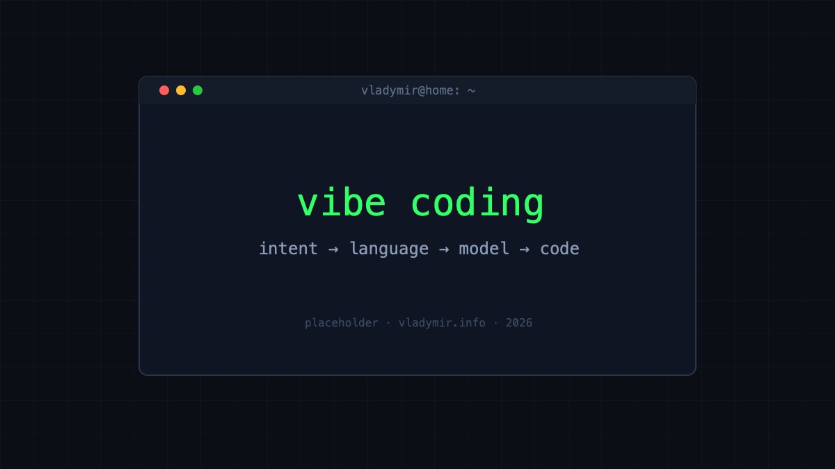 PLACEHOLDER — image related to workstation, code or vladymir.info